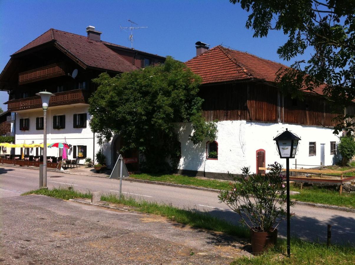 Gasthof Pension Steinberger แซงต์ท กิอร์เกน อิม อัทเทอร์เกา ภายนอก รูปภาพ